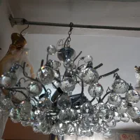 لوسترگوی خور بااسکلت برنجی کروم