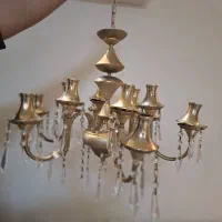 لوستر ۲تاو دیوار کوب دوتا ۵۰ باتخفیف ۴۰ میلیون|لوستر و چراغ آویز|تهران, شیخ هادی|دیوار