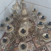 لوستر سقفی از جنس برنج