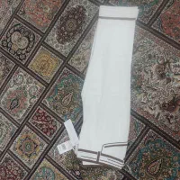 شلوار برمودا سفید سایز 42 کاملا نو با اتیکت