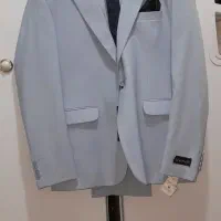 کت و شلوار آبی پاستیلی داماد|لباس|فولادشهر, فولادشهر|دیوار