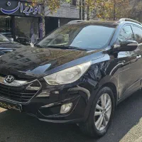 توسان 2014 مشکی دو دف سقف شیشه بدون رنگ|خودرو سواری و وانت|تهران, مهران (سیدخندان)|دیوار