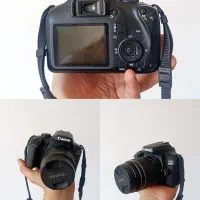 canon400d همراه لنز18.55کیت