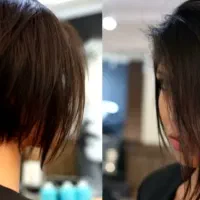 مدل کوتاهی مو همراه براشینگ در سالن زیبایی مدیس