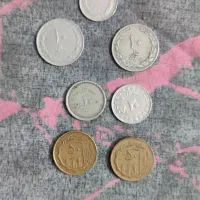 ۹ عدد سکه اوایل انقلاب ( جمهوری اسلامی)