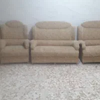 مبل ۷ نفره بدون رنگرفتگی و تو رفتگی