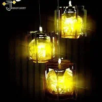 لوستر چوبی|لوستر و چراغ آویز|اصفهان, مفتح|دیوار