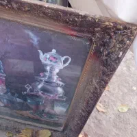 تابلو قدیمی|کلکسیون اشیاء عتیقه|گلبهار, شهر جدید گلبهار|دیوار