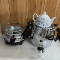 سماور همراه با قوری