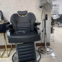 صندلی ارایشگاهی جک پدالی و تخت ماساژ