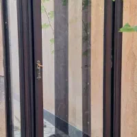 بوفه چوبی قهوه ای سوخته