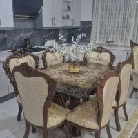 میز غذا خوری 6 نفره سلطنتی