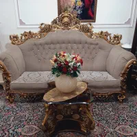 مبلمان استیل سلطنتی *درحدنو*|مبلمان خانگی و میز عسلی|ملایر, |دیوار