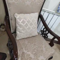 سرویس مبل کلاسیک چوب|مبلمان خانگی و میز عسلی|کرج, شهرک جهان‌نما|دیوار