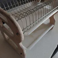 اب چکان چوبی فلزی دوطبقه|آب‌چکان و نظم‌دهنده ظروف|تهران, طرشت|دیوار