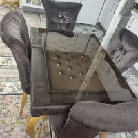 میز نهار خوری 4نفره|میز و صندلی غذاخوری|مشهد, شهید شهریاری|دیوار