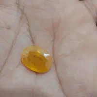 نگین سنگ یاقوت زردوزبرجد