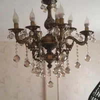 لوستر برنزی رنگ آنتیک