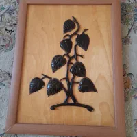 تابلو چوبی منبّت