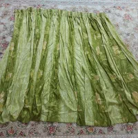 پرده سبز|پرده، رانر، رومیزی|رشت, لاکانی|دیوار