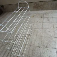 باسلام جا کفشی دست ساز رنگ شدش و اون یکی رنگ نشده|جاکفشی، کمد، دراور|مسجد سلیمان, |دیوار