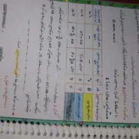 جزوه های دست‌نویس رنگی دهم تجربی|کتاب و مجله آموزشی|بیرجند, |دیوار