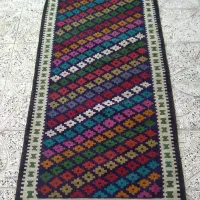 گلیم پشم دستبافت|گلیم، جاجیم، گبه|شیراز, رکن‌آباد|دیوار