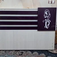 تخت خواب دو نفره کامل با تشک وتمیز ونو