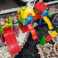 پازل ۲۰۰تکه و بارک بازی|اسباب‌‌بازی|صومعه‌سرا, |دیوار