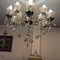 لوستر برنز اصل ۶ شاخه و۵ شاخه با دیوارکوب شیک