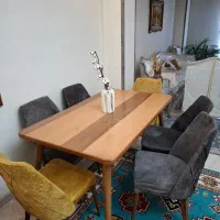میز ناهار خوری چوب راش