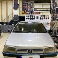 پژو 405مدل 89نقره ای