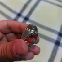 انگشتر نقره عقیق باباقوری اصل|جواهرات|ری, علایین|دیوار