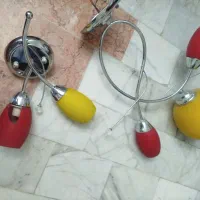 لوستر و چراغ دیواری ست|لوستر و چراغ آویز|کرج, کوی مدرس|دیوار