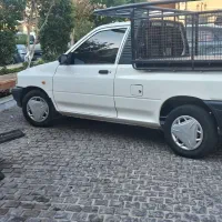پراید وانت بی رنگ