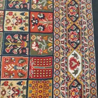 گلیم فرش پرز دار ، کاملا شبیه فرش هست .|فرش|ساوه, |دیوار