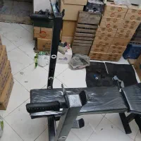 میز چند کاره همرا با دو تا هالتر|تجهیزات ورزشی|کرج, برغان|دیوار