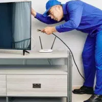 نصب راه اندازی تلویزیون .براکت.تمامی خدمات تصویر