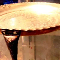 شیرینی خوری مسی قلم کاری شده یزد