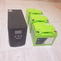 یو پی اس ups فاران در حد نو ۳ عدد باتری ۴۲ آمپر