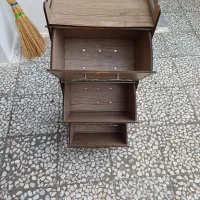 کشوهای ۴طبقه پلاستیکی و ۳ طبقه چوبی