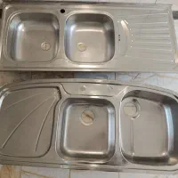۲ عدد سینک تمیز در حد نو