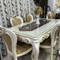 میز نهار خوری پلیمری|میز و صندلی غذاخوری|تهران, مجیدآباد|دیوار