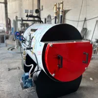 دیگ بخار افقی در تمام ظرفیت ها آماده بارگیری