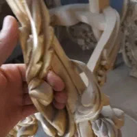 سرویس خواب چوبی ، کنسول ، ویترین ، مبل تک سلطنتی