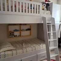 تخت نوجوان 2 طبقه سفارشی|تخت و سرویس خواب|پردیس, فاز ۱۱|دیوار