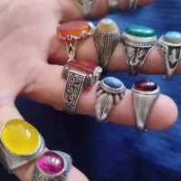 تعدادی انگشتر نقره و|جواهرات|شیراز, شهرک مهدی‌آباد|دیوار