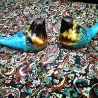 مجسمه انار ،چشم نظر ،دو عدد پرنده|مجسمه، تندیس، ماکت|قزوین, |دیوار