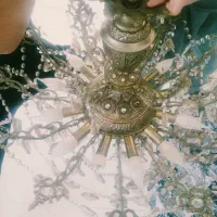 لوستر برنجی