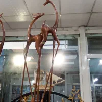 غزال و آهو  چوبی|مجسمه، تندیس، ماکت|مهاباد (آذربایجان غربی), |دیوار